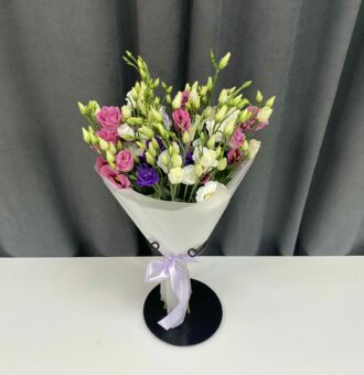 микс эустомы 13