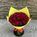 Розы красные Кения 40см 25шт