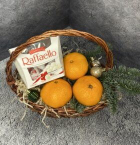 Фруктовая корзина 'Зимний микс'