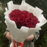 Букет цветов 'Алая Прелесть' (ВН)