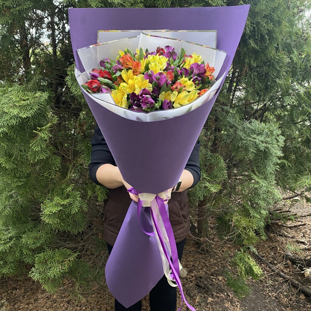 Букет цветов 'Радость момента'