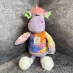 Игрушка 'Дракончик Лола в толстовке', сиреневый, 25 см (146)