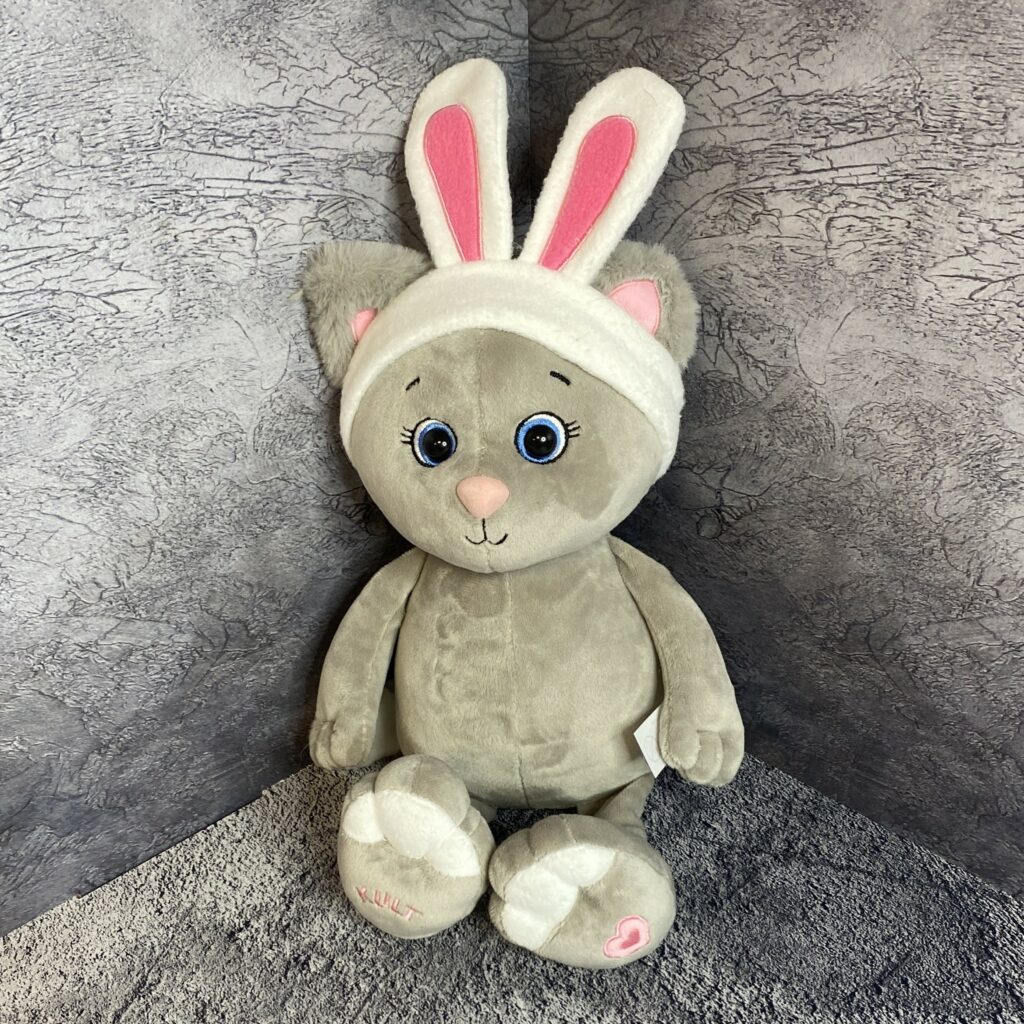 Игрушка 'Котик Грей в повязке', 25 см (141)