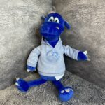 Игрушка 'Дракон Дизель в толстовке', синий, 25 см (148)