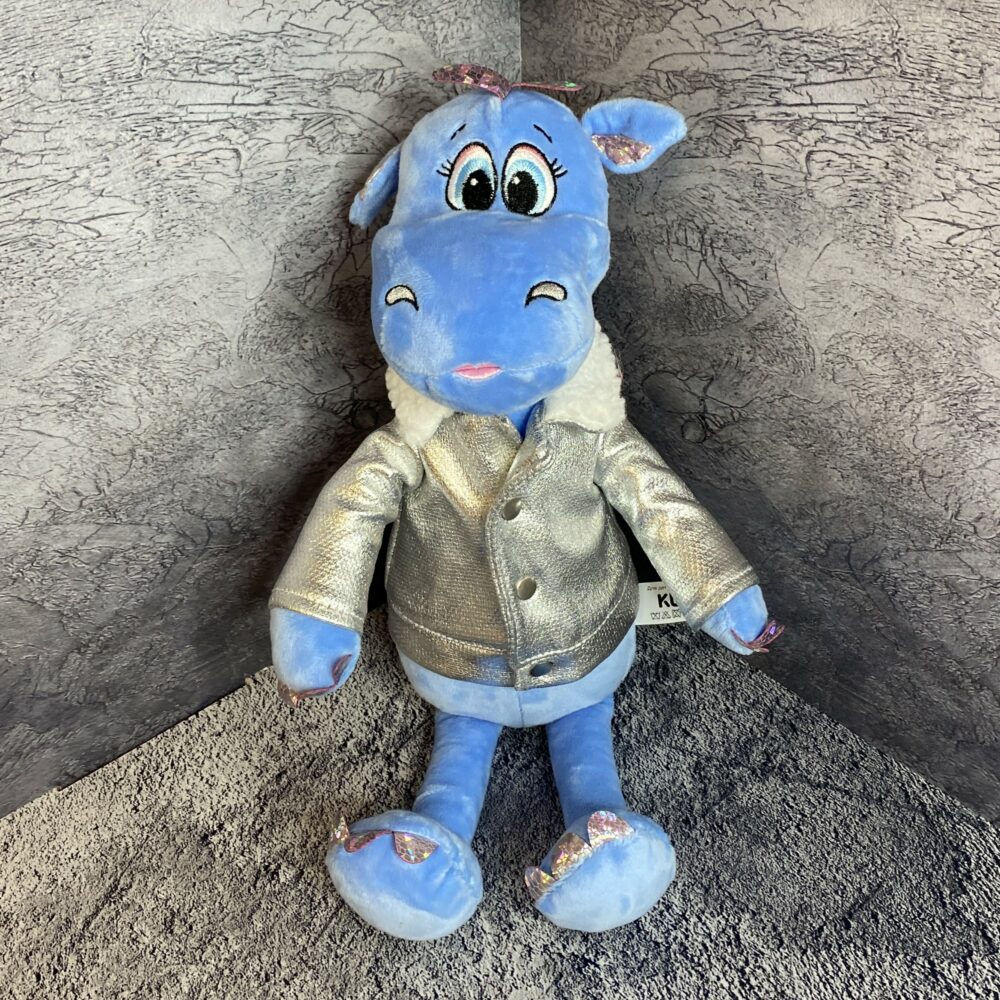 Игрушка 'Дракон Дейзи в косухе', синий, 25 см (155)