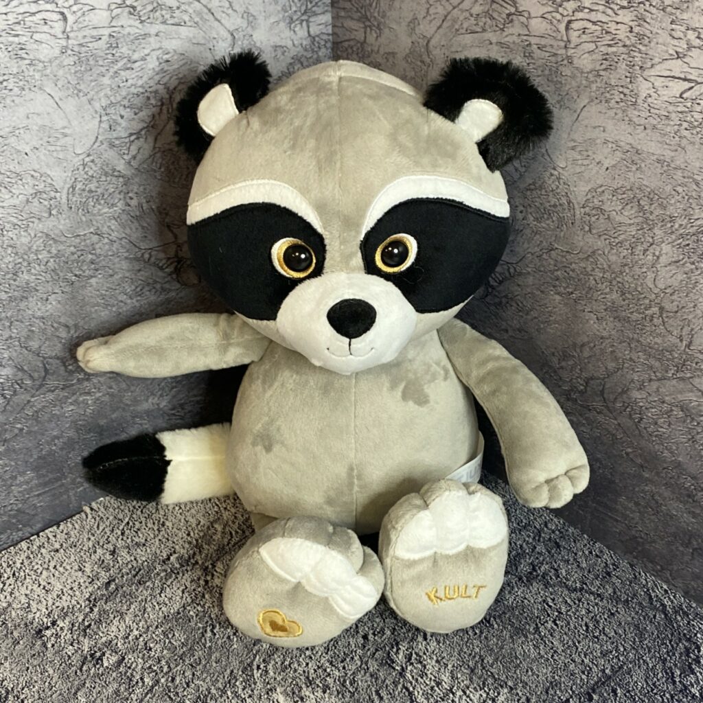 Игрушка 'Енот Джо', серый, 25 см (142)