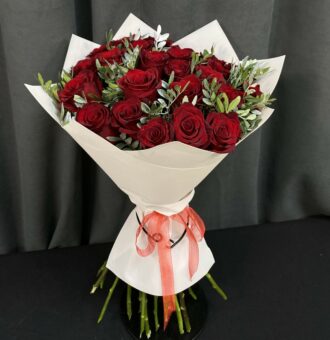 Букет цветов 'Красное Пламя' (ВН)