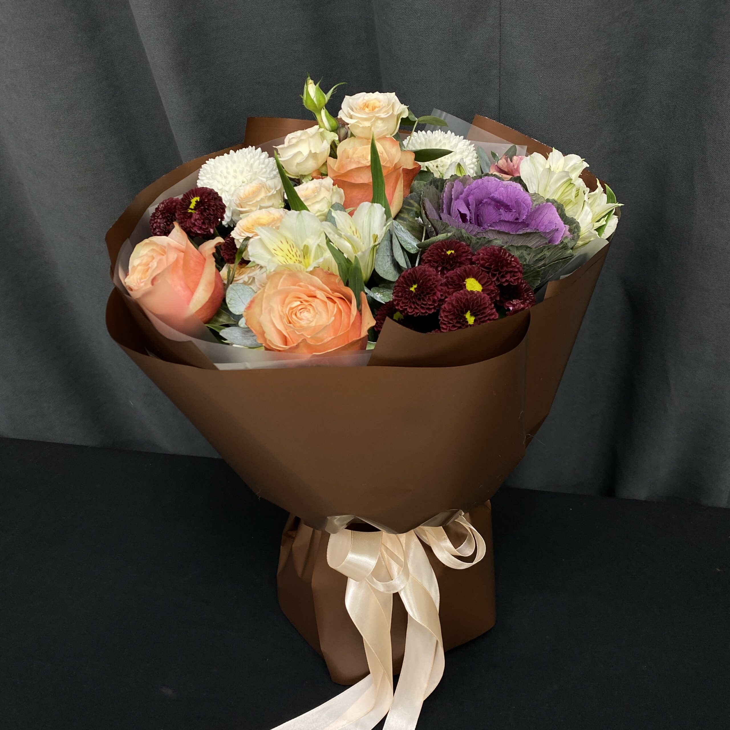 IMG_1085 Букет цветов ‘Шоколадное объятие (ВН) — изображение 1