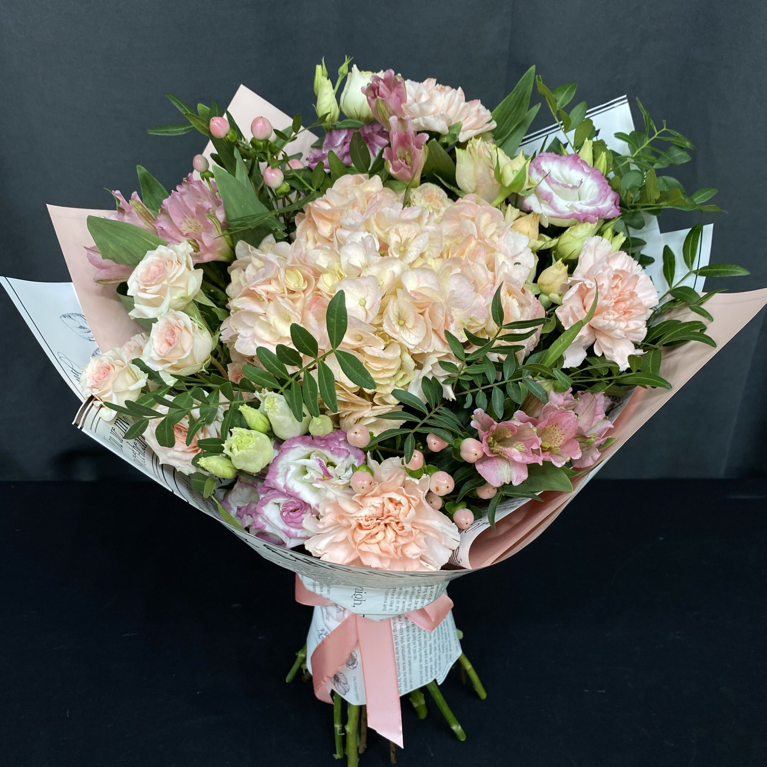 IMG_5009 Букет цветов 'Персиковое сияние' — изображение 1