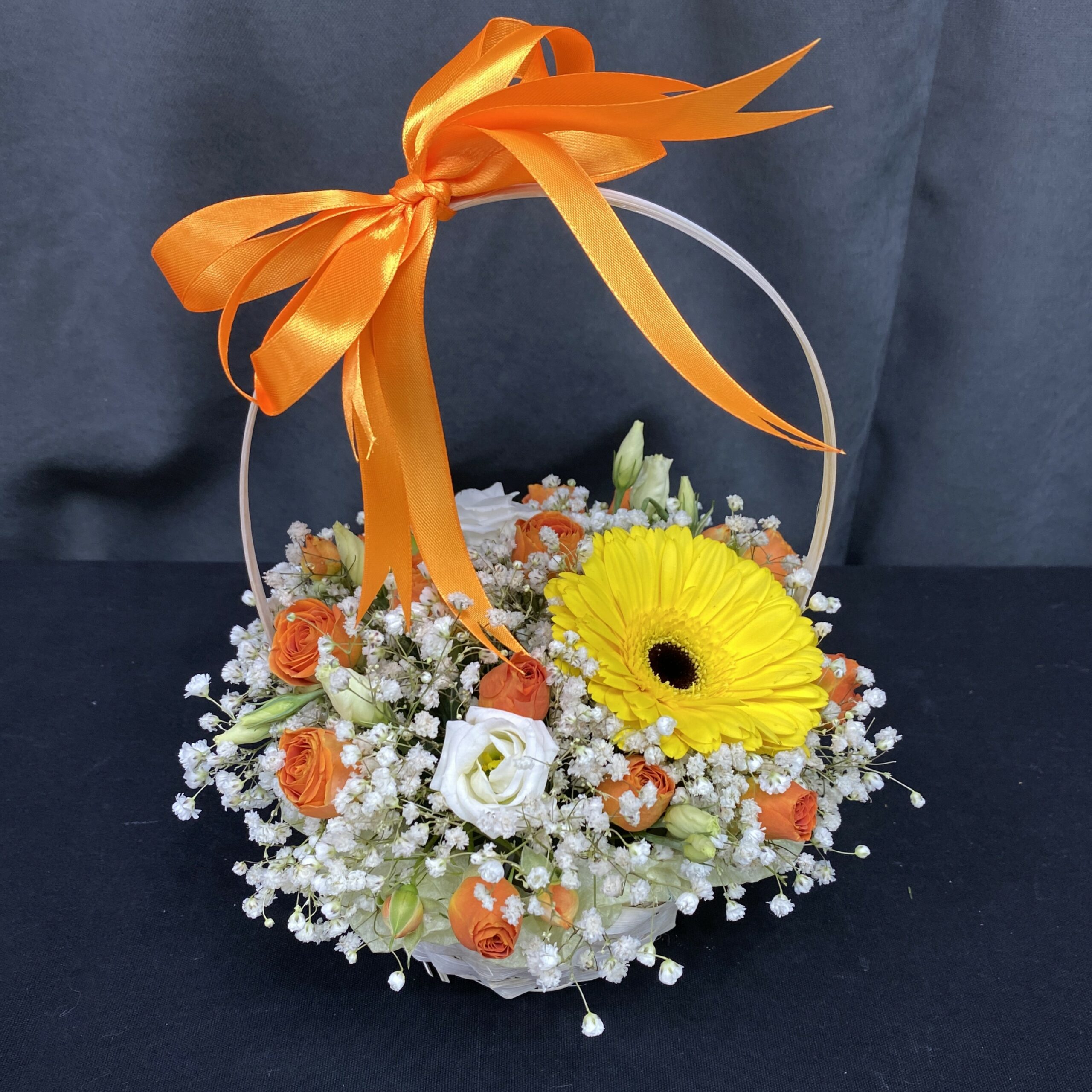 IMG_5073 Цветы в корзине 'Солнечный луч' — изображение 1