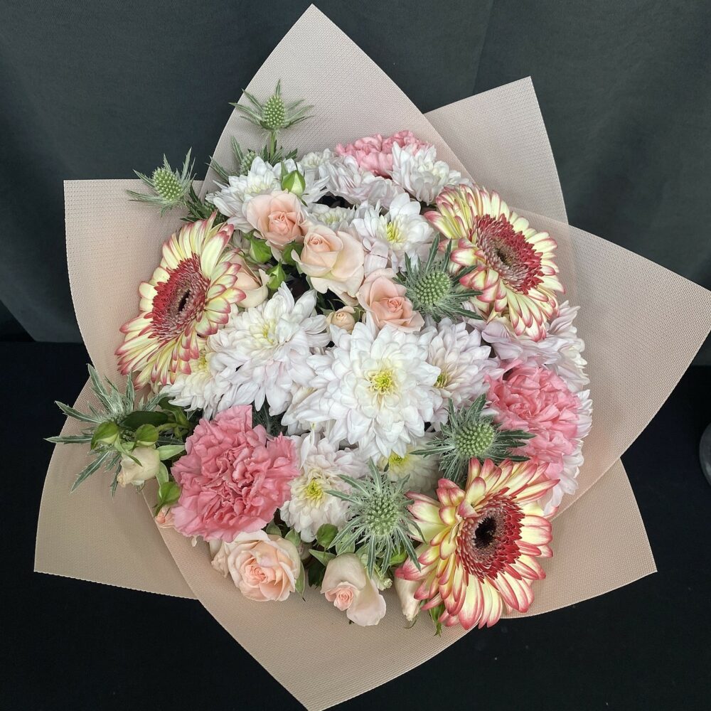 Букет цветов ‘Карамельный рассвет’ (ВН) — изображение 2