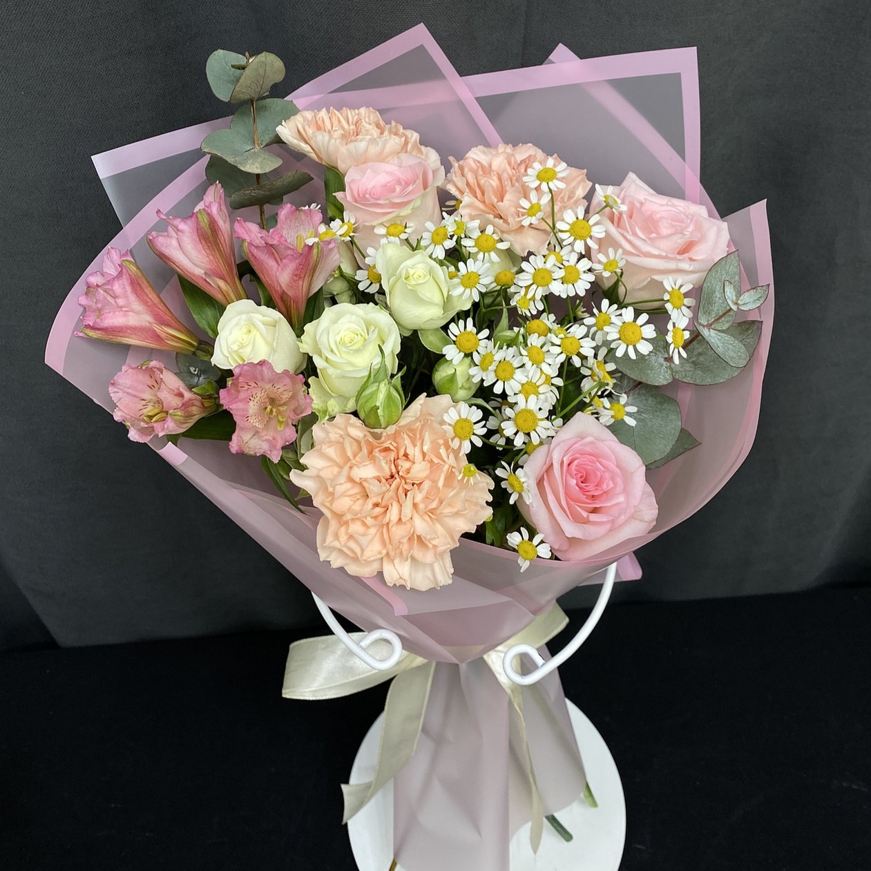 фантазия Букет цветов ‘Для неё с теплом’ — изображение 1